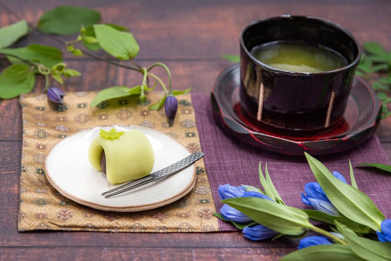 緑茶と和菓子